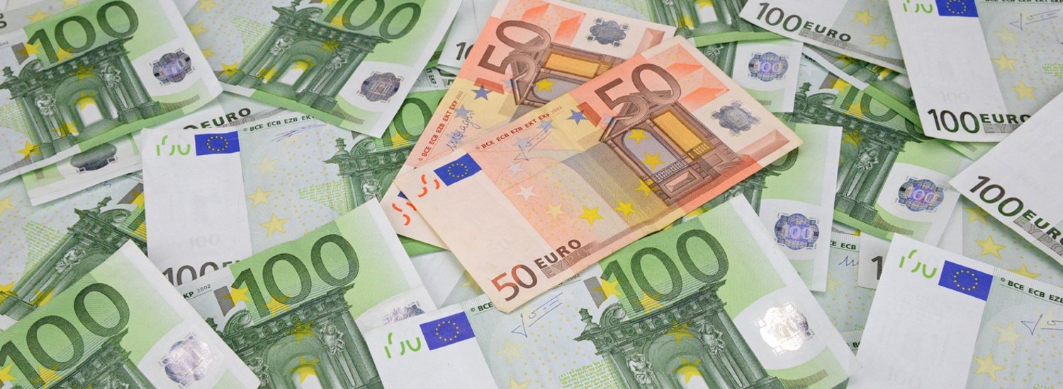 100-Euro-Scheine, 50-Euro-Scheine, Geldscheine